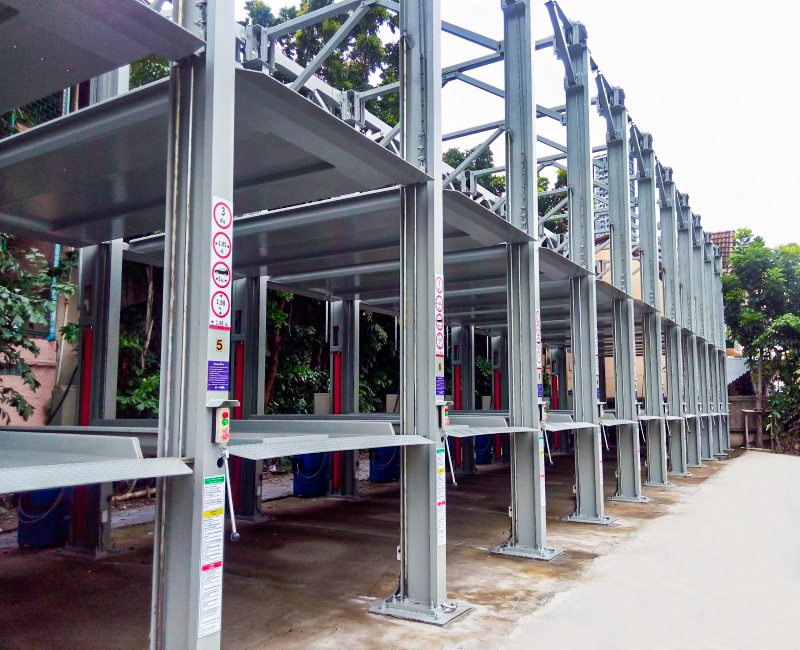 機械式立體車庫的工作原理及優(yōu)勢介紹